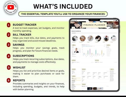 All-In-One Budget Tracker | Notion